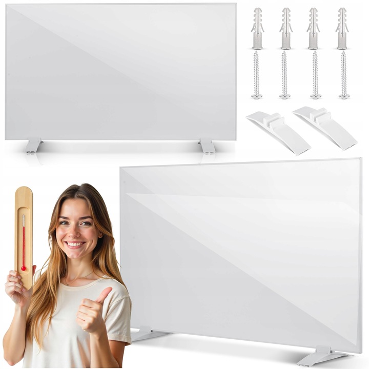 Grzejnik na podczerwień promiennik podczerwieni 600W BERDSEN + nogi