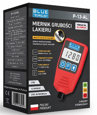 Miernik grubości lakieru P-13-AL BLUE TECHNOLOGY