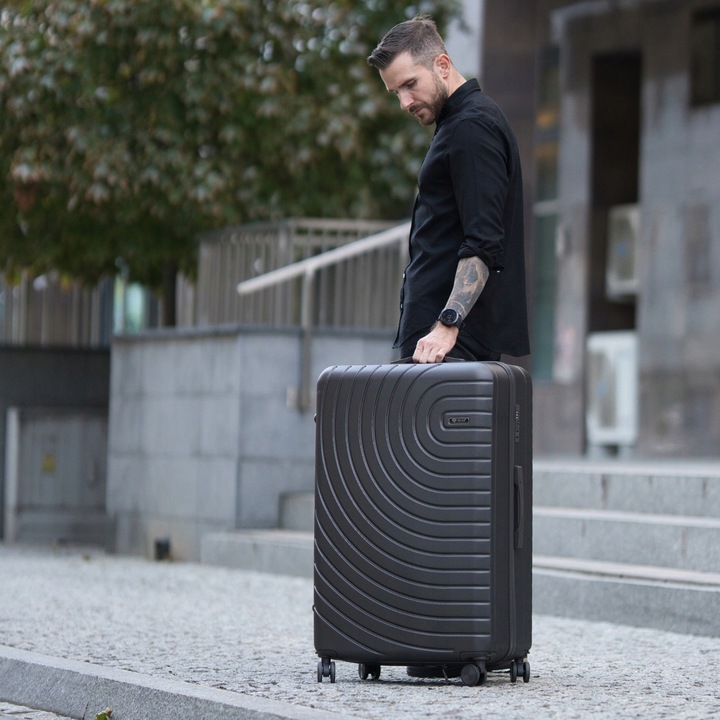 Walizka duża podróżna XL bagaż 28" ABS twarda na kółkach lekka GRATIS