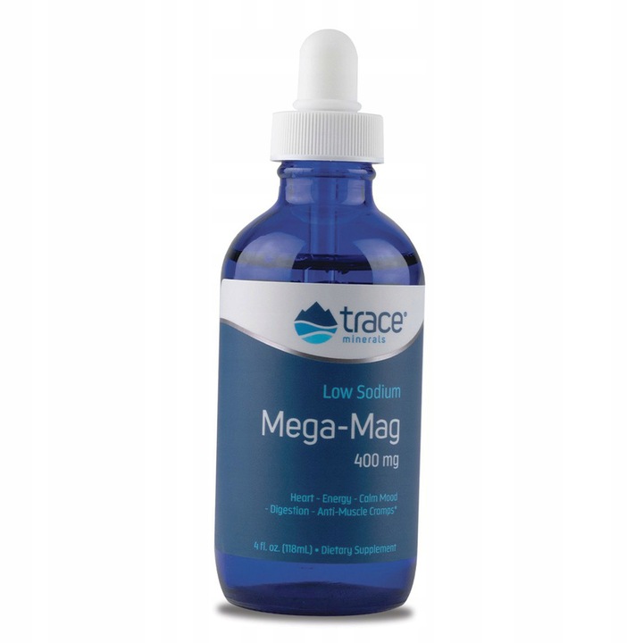 Trace Minerals Research Mega-Mag 400 mg - 118 ml