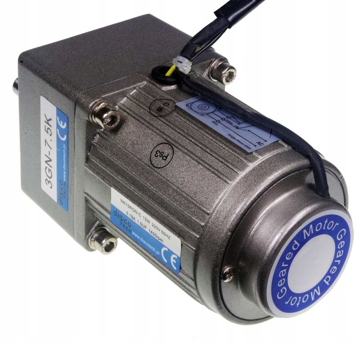 Motoreduktor jednofazowy z regulatorem 12-170 obr./min 15W
