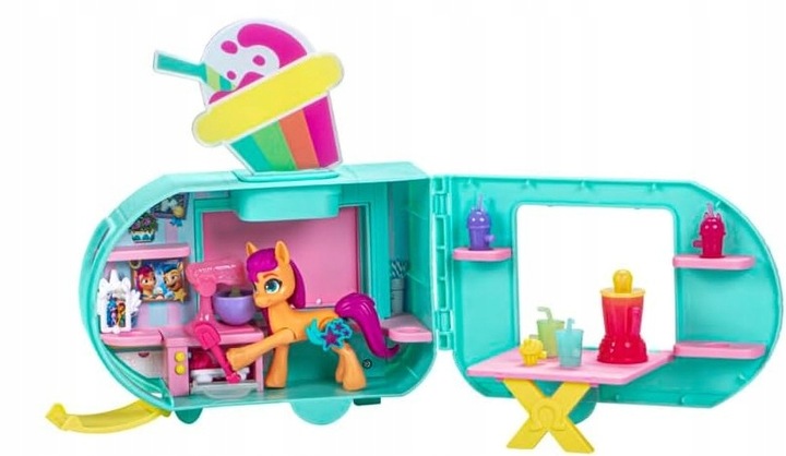MY LITTLE PONY CIĘŻARÓWKA SMOOTHIE + KUCYK SUNNY zestaw do zabawy