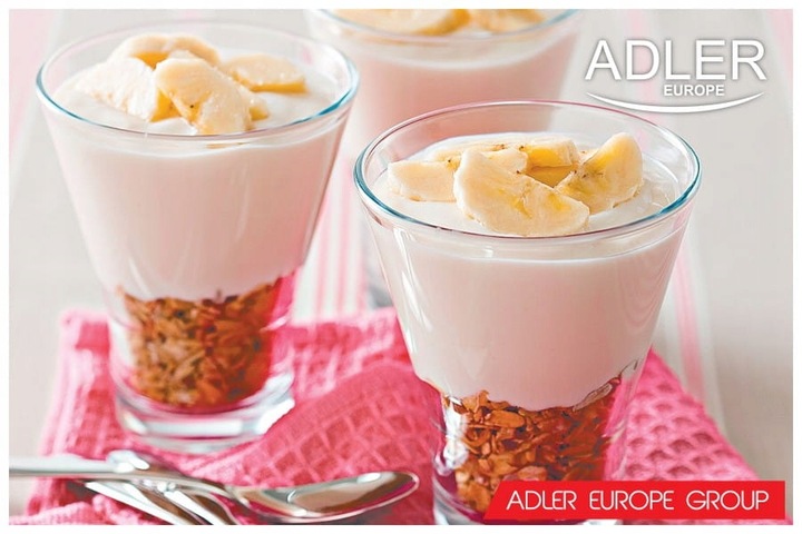 JOGURTOWNICA do PYSZNEGO DOMOWEGO JOGURTU w KOMPLECIE 7 SŁOIKÓW 1,4L