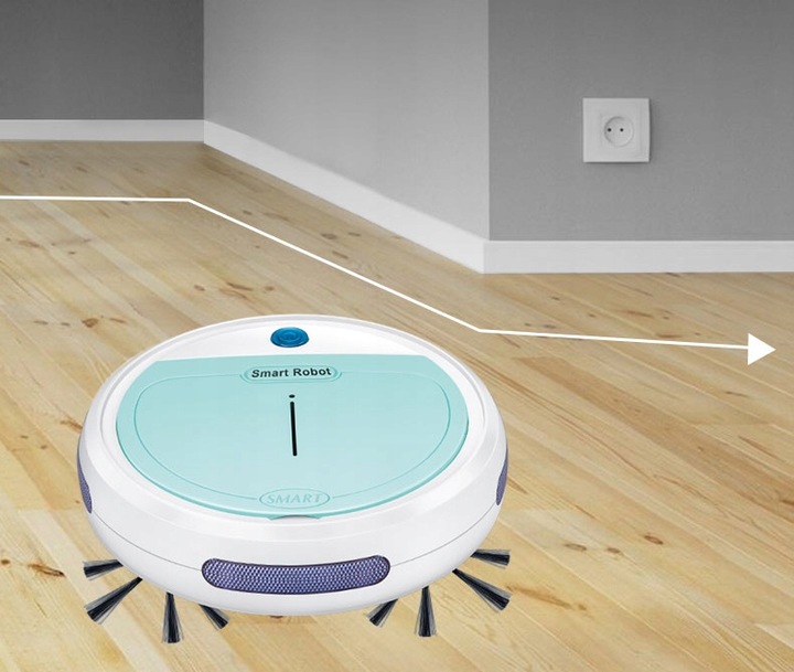 ODKURZACZ ROBOT SPRZĄTAJĄCY AUTOMATYCZNY ZABAWKOWY DLA DZIECI DO SPRZĄTANIA