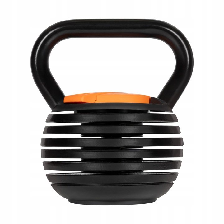 Kettlebell żeliwny automatyczny regulowany odważnik kula 9kg REBEL ACTIVE
