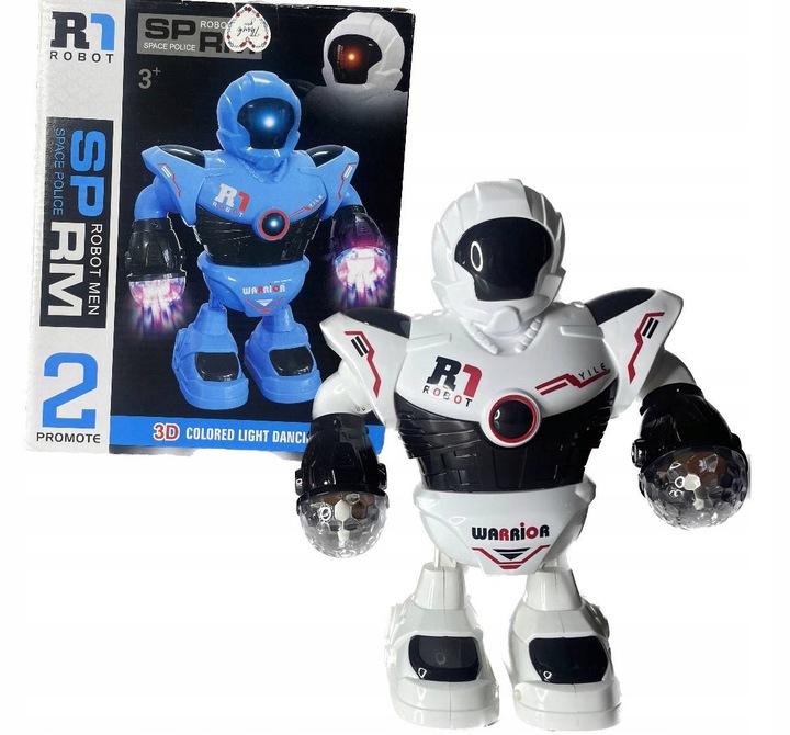 ROBOT TAŃCZĄCY KOSMITA NA BATERIE ŚWIATŁO DŹWIĘK