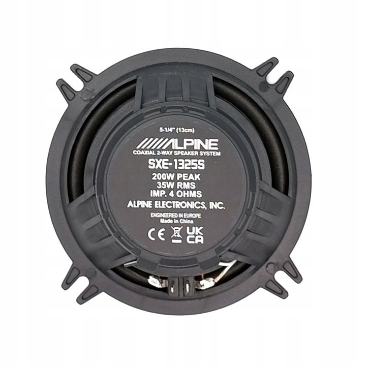 Głośniki samochodowe ALPINE SXE-1325S 13 cm 130 mm 200W dwudrożne