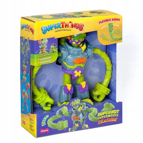 SuperThings TRASHER Superbot Power Arms Robot Super Zings