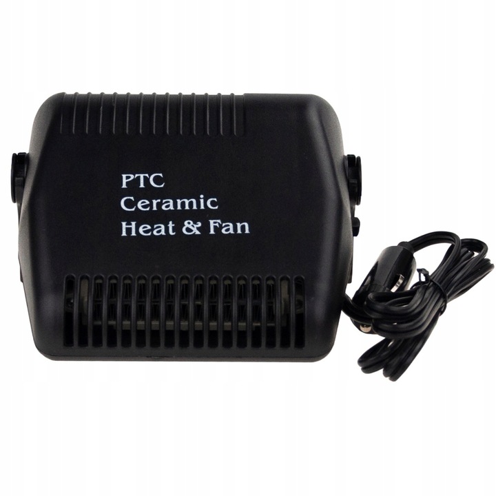 GRZEJNIK SAMOCHODOWY FARELKA NAGRZEWNICA 12V DMUCHAWA DO AUTA NAWIEW