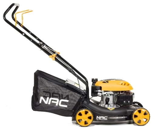 Kosiarka SPALINOWA NAC 41 cm 1,3 kW BEZ NAPĘDU Kosz 40 litrów LEKKA 2w1