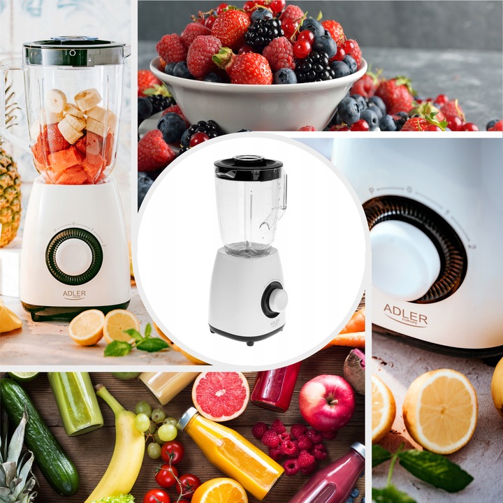 BLENDER KIELICHOWY MIKSER 1,5L 1000W ADLER AD 4085
