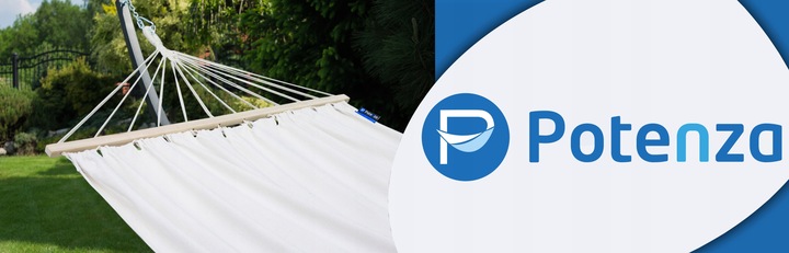 POTENZA Hamak ROMA 200x120 z poprzeczkami