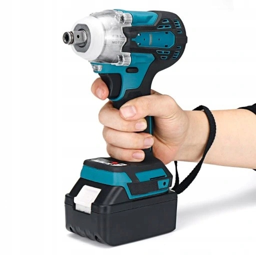 AKUMULATOROWY KLUCZ UDAROWY BEZSZCZOTKOWY 650Nm 1280W + 3x BATERIA 18V