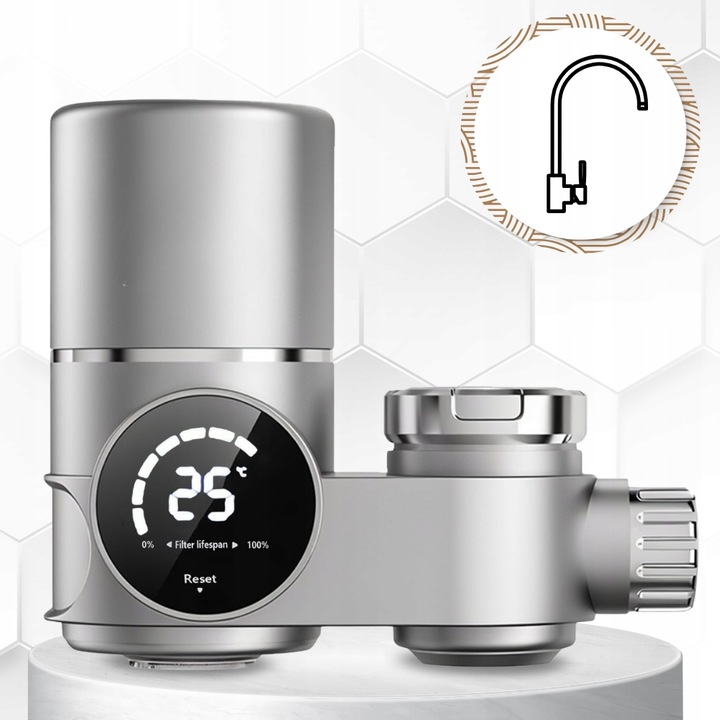 FILTR DO WODY ZAAWANSOWANY 8-stopniowy Kran Bez narzędzi Czysta Woda