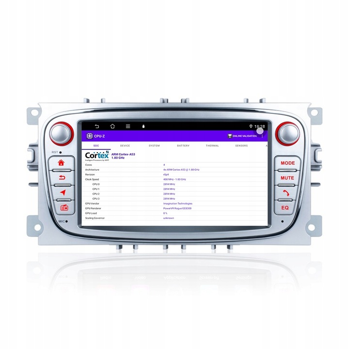 RADIO ANDROID 4GB 64GB FORD MONDEO GALAXY FOCUS C-MAX S-MAX Galaxy II KUGA