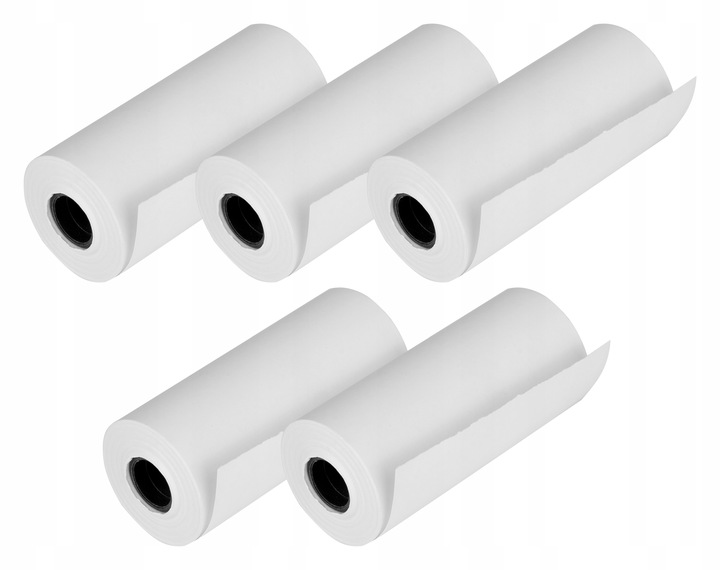 5x Papier termiczny do APARATU NATYCHMIASTOWEGO