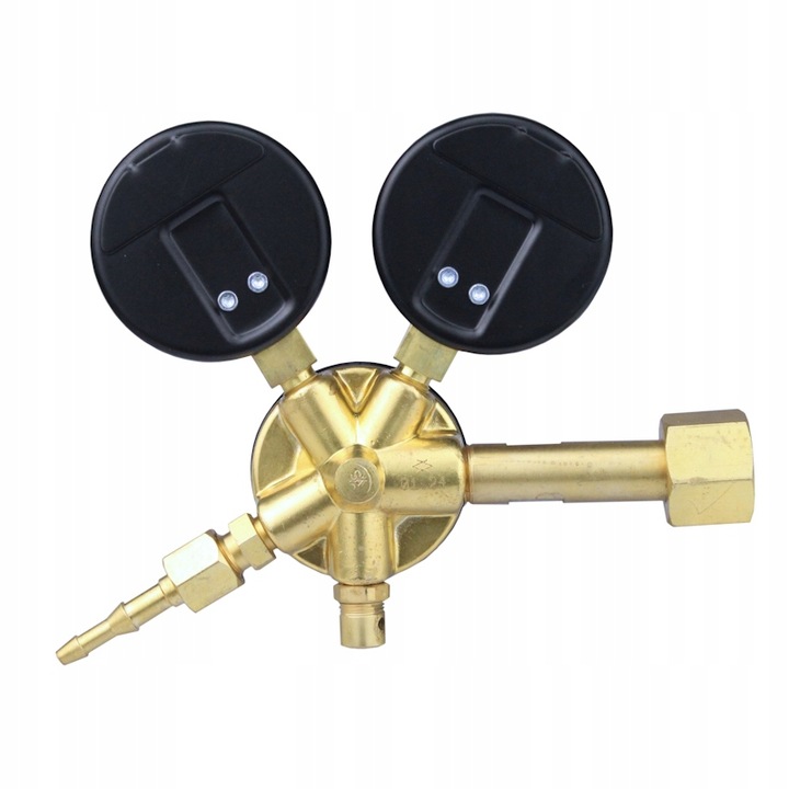 PROFESJONALNY REDUKTOR GAZU AR/CO2 2 MANOMETRY 200 BAR SLIGHT PERUN