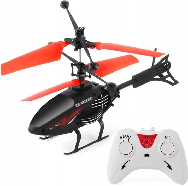 HELIKOPTER ZDALNIE STEROWANY RC SAMOLOT + PILOT