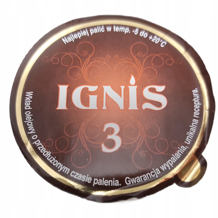 Wkłady do zniczy olejowe IGNIS 18 cm 4 - 5 dni