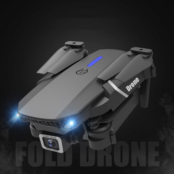 RC DRON Z KAMERĄ DRON 4K PODWÓJNY APARAT WIFI UTRZYMYWANIE WYSOKOŚCI 2.4GHZ