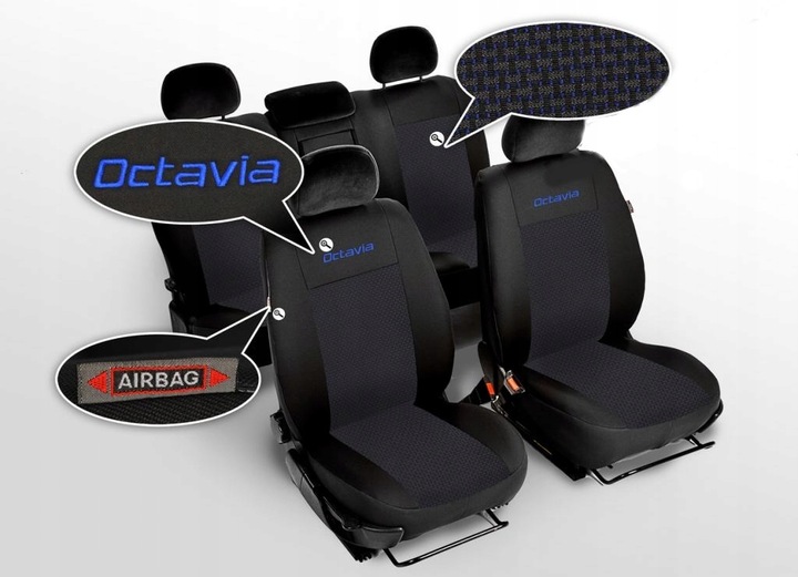 POKROWCE SAMOCHODOWE DO Skoda OCTAVIA I II III 1 2 3