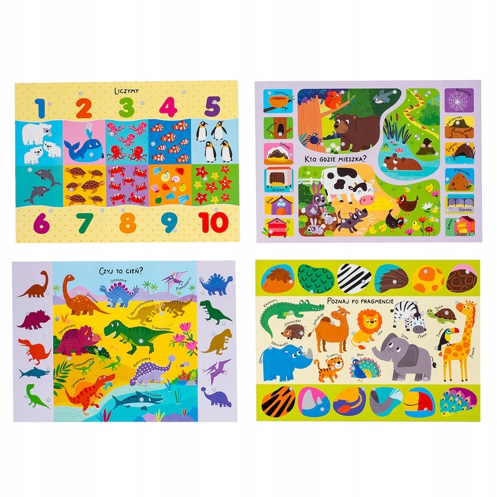 Smily Quiz elektroniczny WSZYSTKO O ZWIERZĘTACH SP98277 dla dzieci 3+