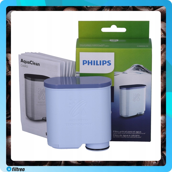 ORYGINALNY ZESTAW DO KONSERWACJI EKSPRESU PHILIPS SAECO filtr odkamieniacz
