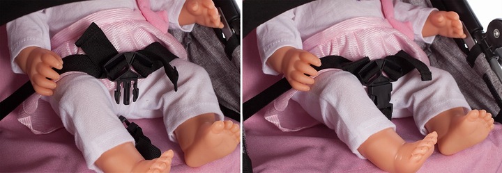 WÓZEK DLA LALEK GŁĘBOKI SPACERÓWKA TORBA GONDOLA SKŁADANY REGULACJA RĄCZKI