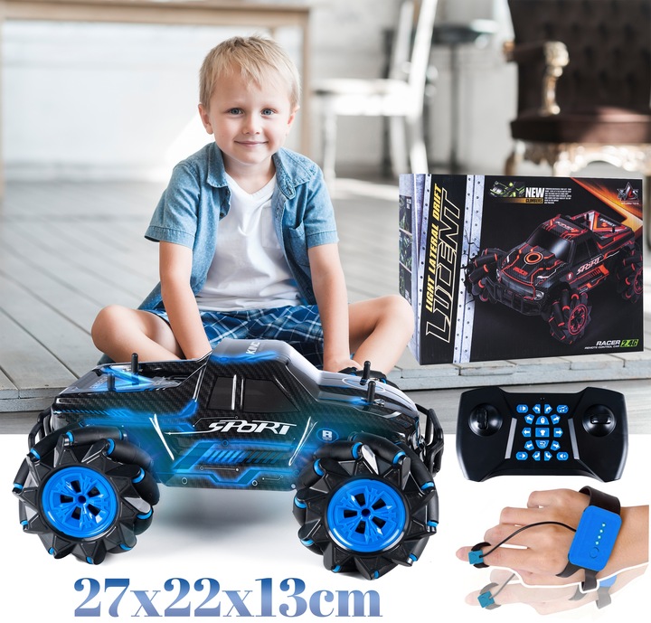 Samochód Zdalnie Sterowany RC Drift 4x4 Gesty Terenowy Auto dla Dzieci