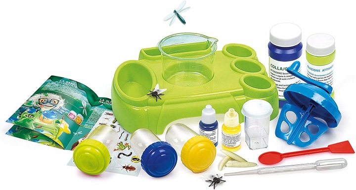 Clementoni Naukowa zabawa Laboratorium Slime 50726