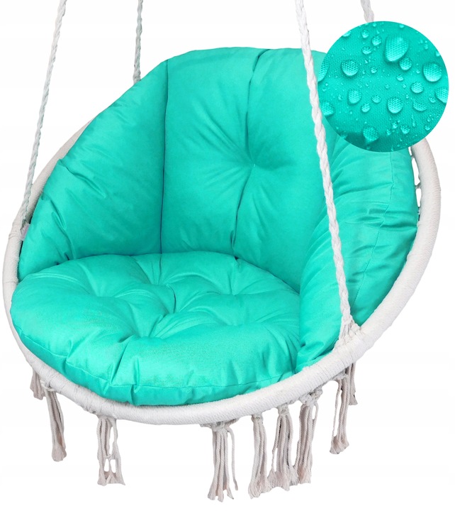 PODUSZKA NA HUŚTAWKĘ BOCIANIE GNIAZDO WODOODPORNA - kolory do wyboru