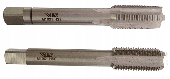 GWINTOWNIK 10x1 RĘCZNY DROBNOZWOJNY M10x1 HSS VIS