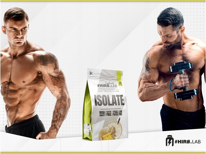 Izolat Białka BIAŁKO 700 g WPI ISO Whey Protein Isolate Ananas Hiro