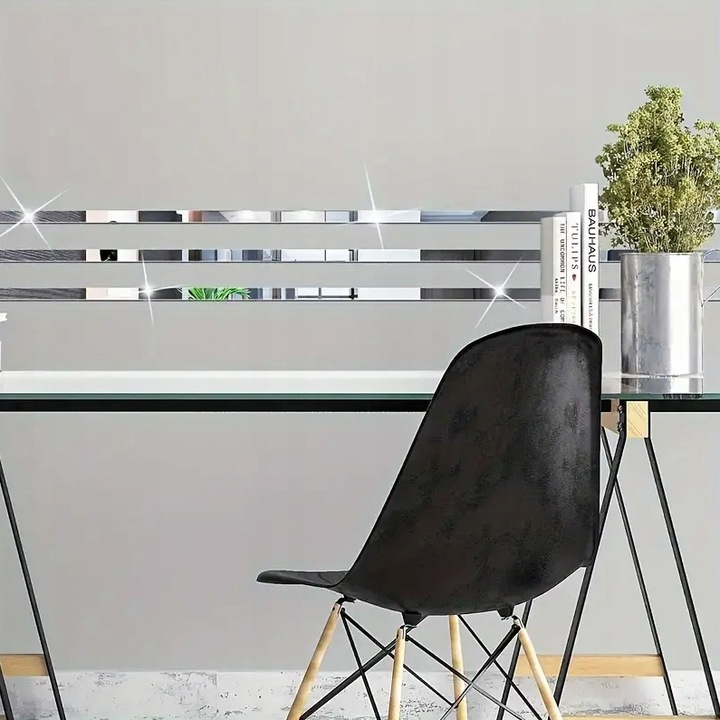 Listwy Chrom Taśma Ozdobna Samoprzylepna Srebrna Dekoracyjna Lustro 2cm 10m