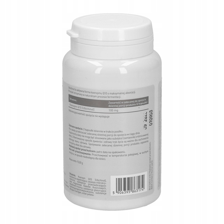 Witaminy kapsułki Lab One N°1 Coenzyme Q10 koenzym Q10 15 g 20 ml