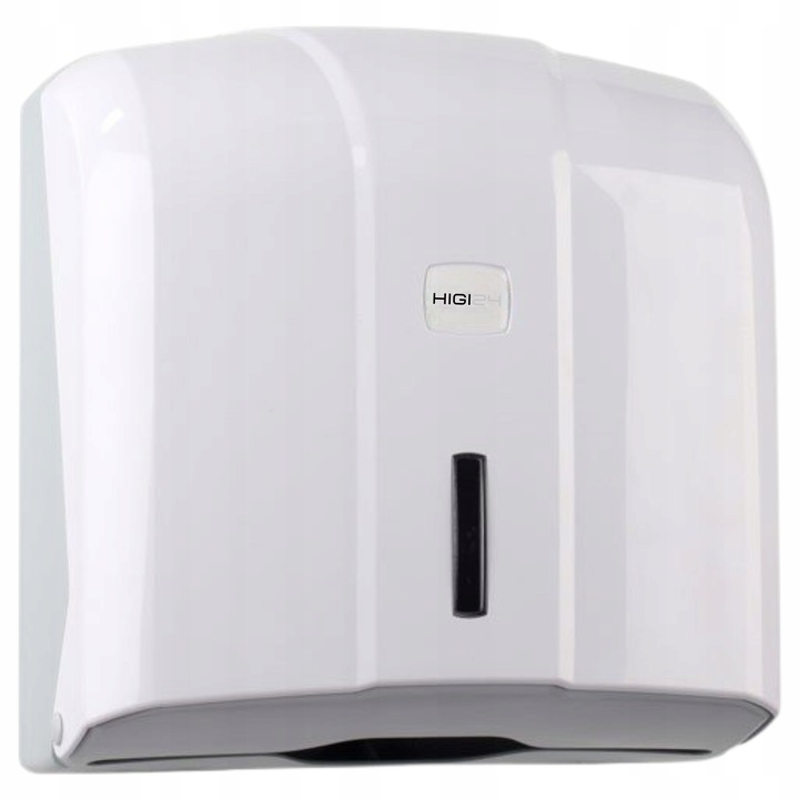 Pojemnik Dozownik Podajnik ręczniki papierowe ZZ Biały Naścienny ATEST PZH