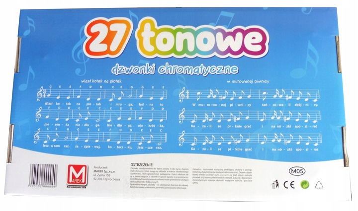 Dzwonki chromatyczne 27 ton