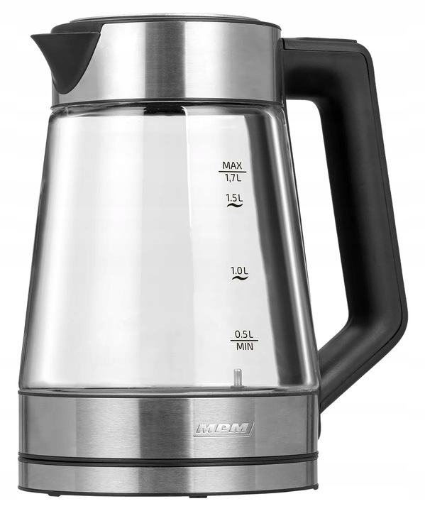 Czajnik elektryczny bezprzewodowy regulacja temperatury szklany MPM MCZ-116