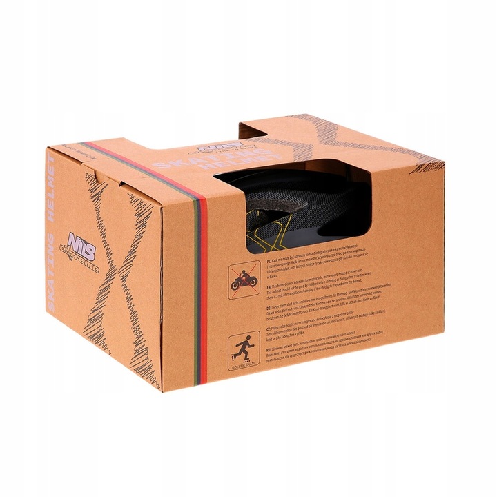 NILS Regulowany Kask Rowerowy Ochronny In-mold M