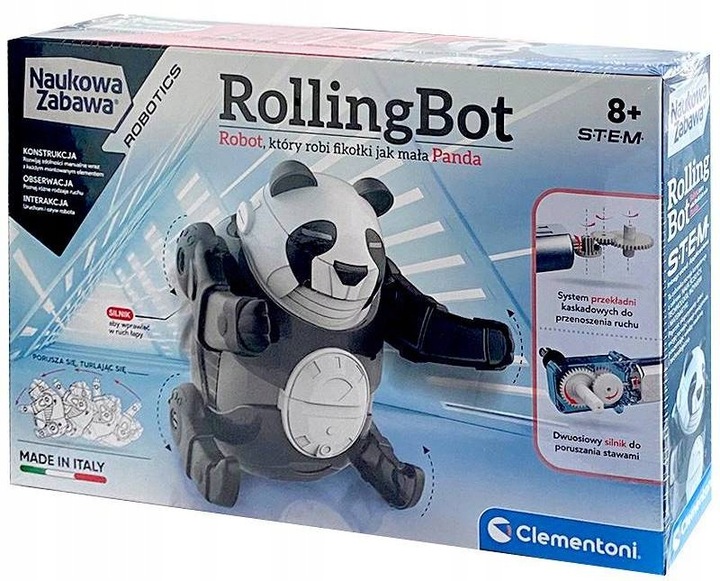 Clementoni Robot Rolling Bot 50684 ZB-129753