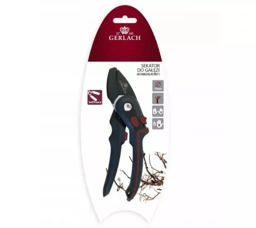 MAŁY SEKATOR OGRODNICZY ręczny Gerlach nożycowy