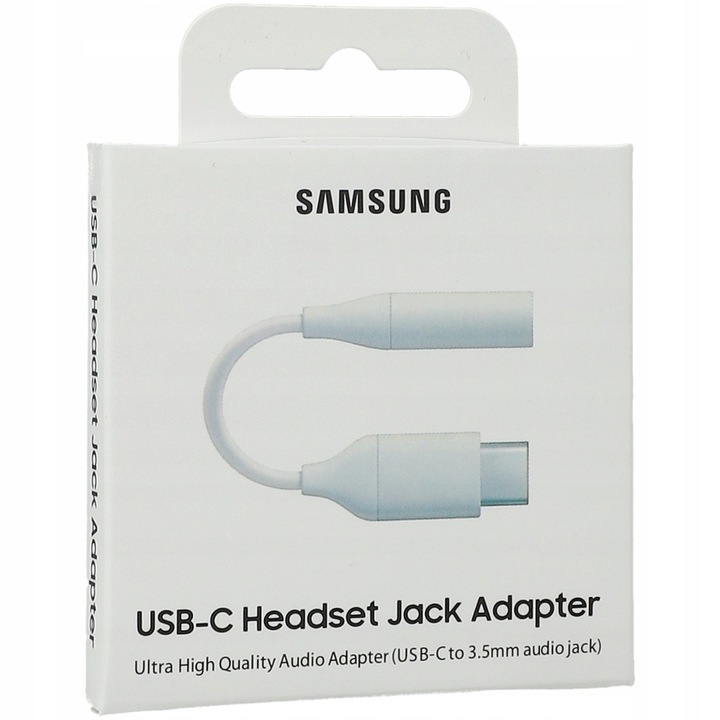 Samsung adapter, przejściówka USB-C - mini jack 3.5, audio kabel