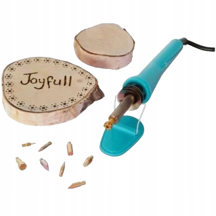 LUTOWNICA WYPALARKA PIROGRAF DO DREWNA + AKCESORIA