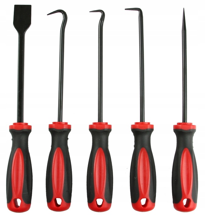 ZESTAW ŚRUBOKRĘTÓW HACZYKÓW NARZĘDZIOWYCH GROTY DO USZCZELEK ORINGÓW M61020