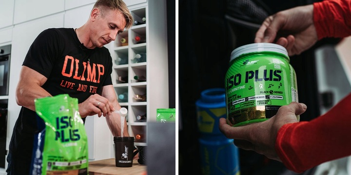 ISO PLUS OLIMP 1505G IZOTONIK ELEKTROLITY WITAMINY IZO PLUS - cola