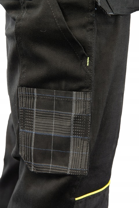Spodnie robocze monterskie z kieszeniami Stretch Cordura elastan r 28