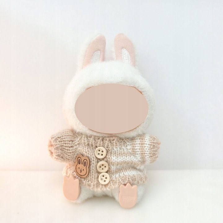 2 ręcznie robione zestawy swetrów dla lalek (15-17 cm)