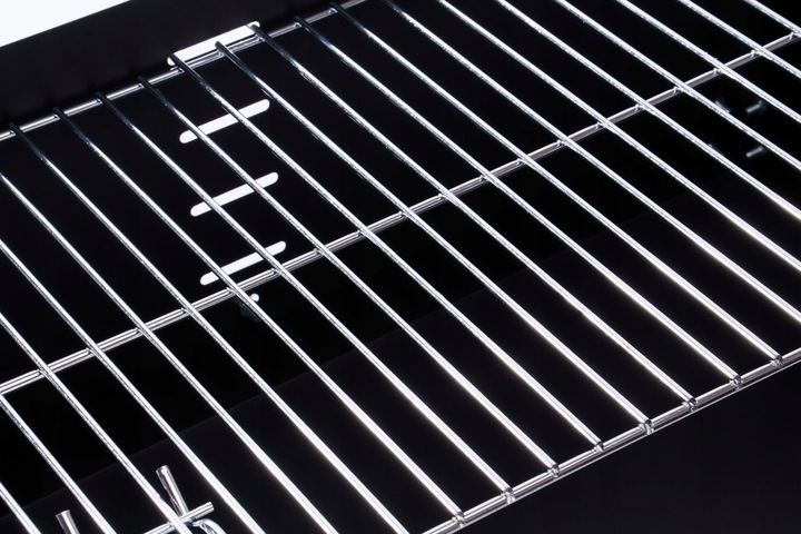 NA MAJÓWKĘ Grill Ogrodowy Węglowy Duży Na Kołach Mobilny Drewniane Półki