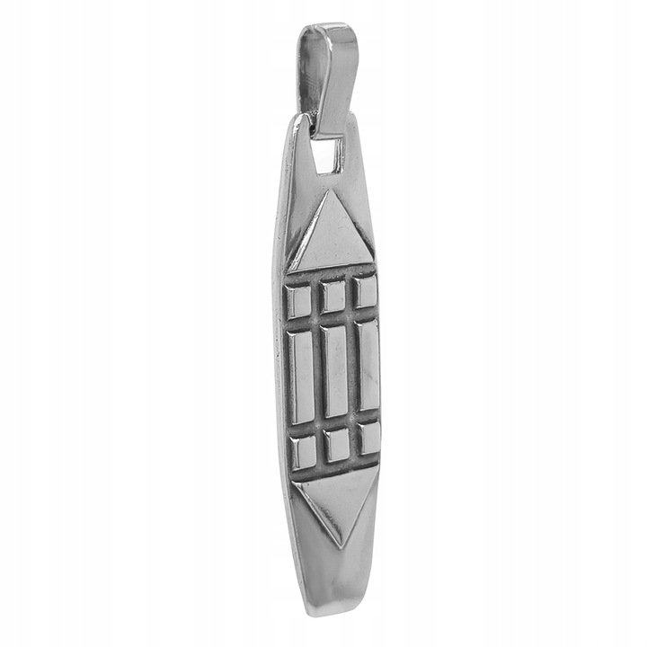 Zawieszka Srebrna pr. 925 Wisiorek SYMBOL ATLANTÓW Srebro Oksydowane