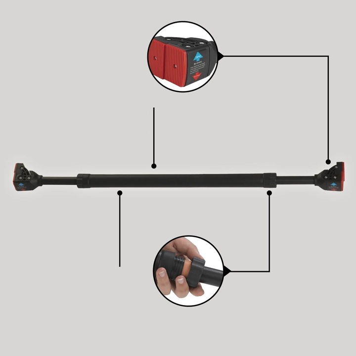 DRĄŻEK ROZPOROWY DO PODCIĄGANIA ĆWICZEŃ MAXXMEE
